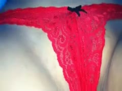 My spouse lets me video her and touch her cunt.